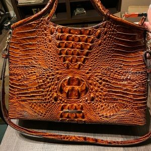 Genuine Brahmin Purse: Pecan Melbourne
